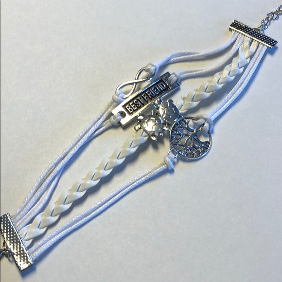 BEST FRIEND Infinity Bracelet - New - Picture 2 of 3